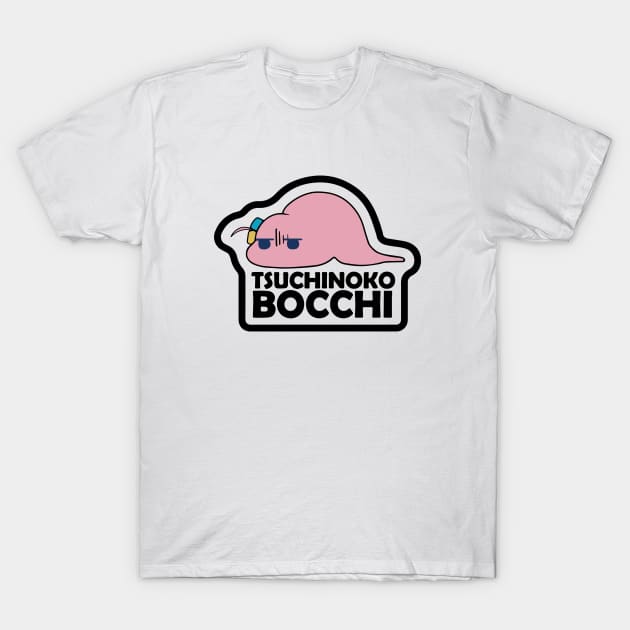 Bocchi the Rock! Bocchi Tsuchinoko T-Shirt by aniwear